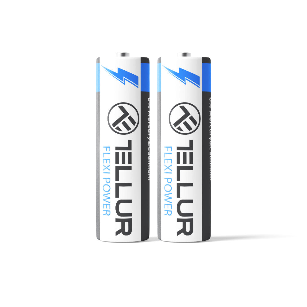 Tellur Flexi Power battery, Super Alkaline, AA LR6, 1.5V, 4 pcs/set - TELLUR
