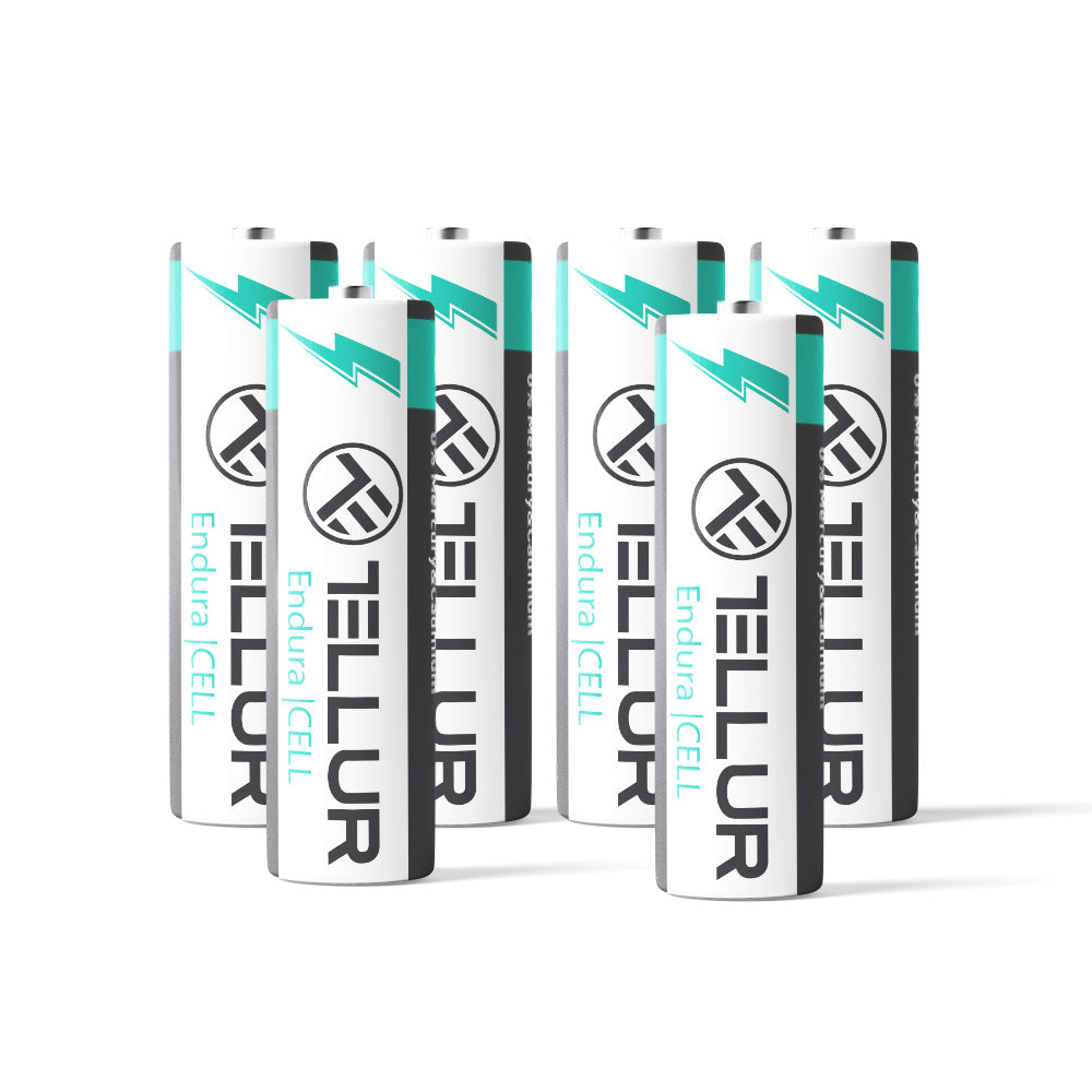 Tellur Endura Cell battery, Zinc-Carbon, AA R6, 1.5V, 6 pcs/set - TELLUR