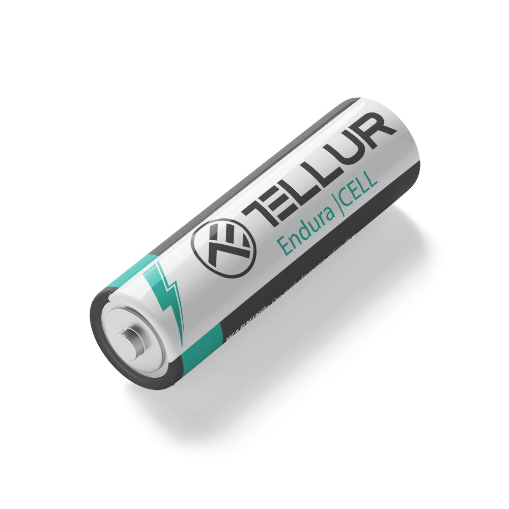 Tellur Endura Cell battery, Zinc-Carbon, AA R6, 1.5V, 6 pcs/set - TELLUR