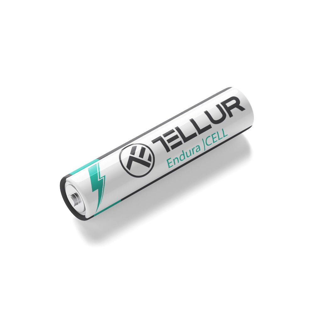 Tellur Endura Cell battery, Zinc-Carbon, AAA R03, 1.5V, 6 pcs/set - TELLUR