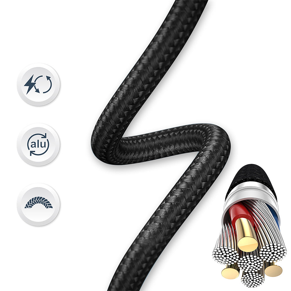 Minimalist USB to USB-C cable, 1m - TELLUR