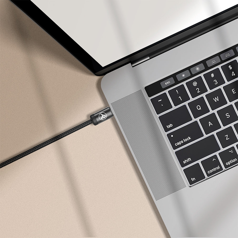 Minimalist USB-C to USB-C Cable – 240W, 2m, Fast Charging & Durable Design - TELLUR
