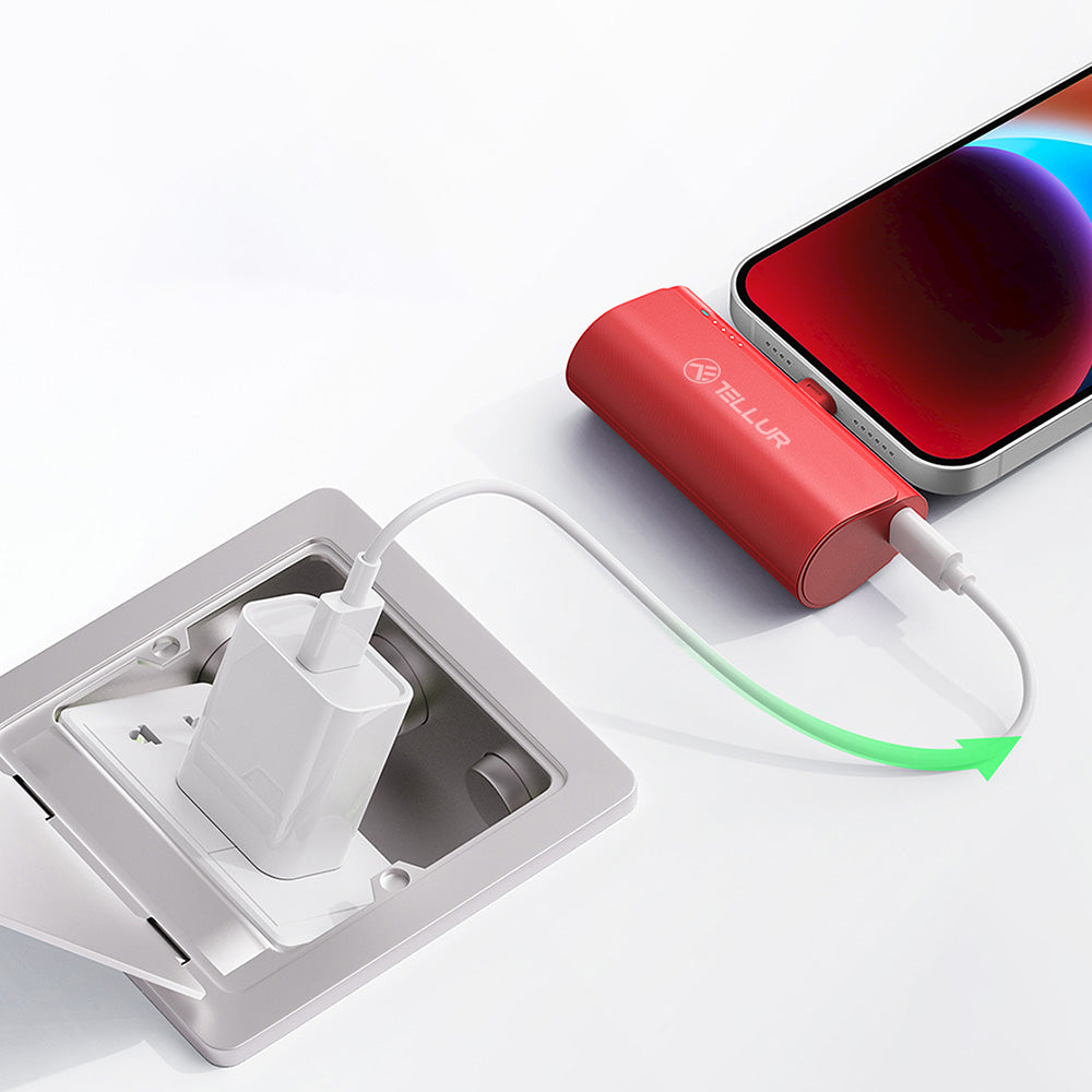 Power Bank PD201 5000mAh, PD20W - TELLUR