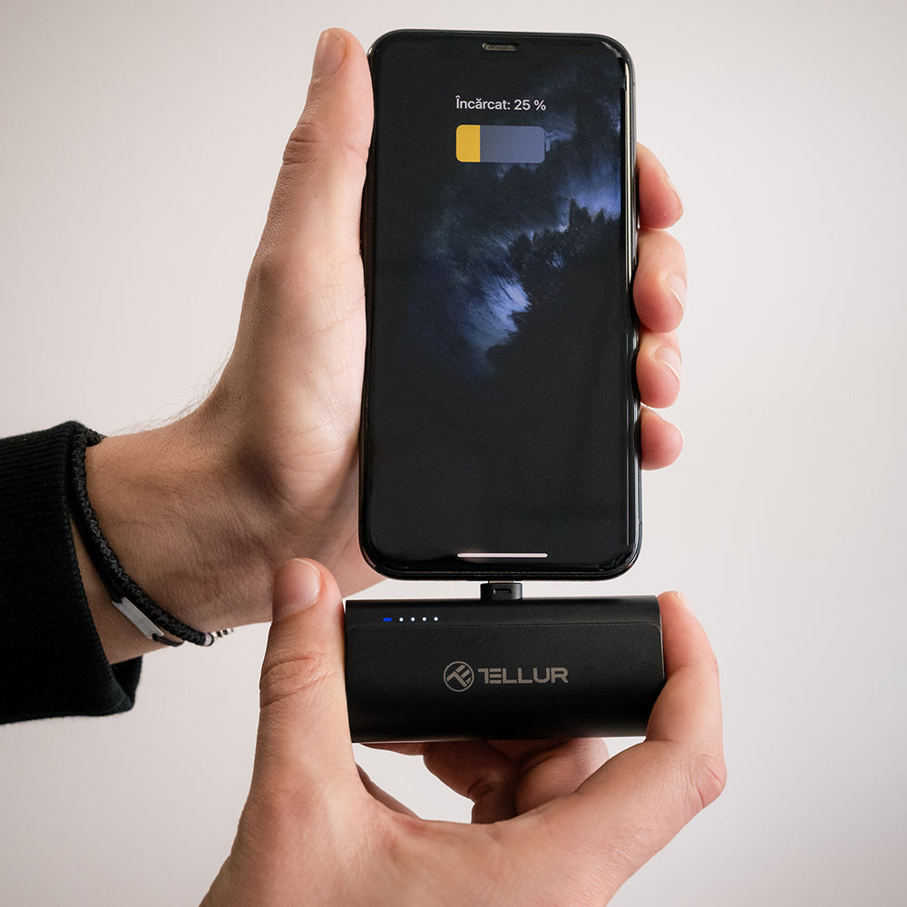 Power Bank PD203 5000mAh, PD20W, Lightning - TELLUR