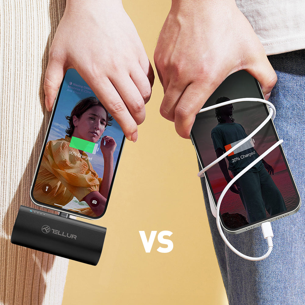 Power Bank PD203 5000mAh, PD20W, Lightning - TELLUR