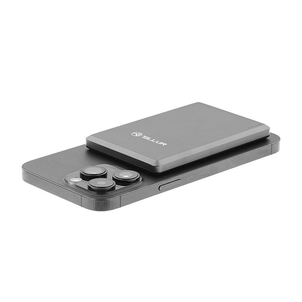 Magnetic battery 5000mAh, PD20W, MagSafe compatible - TELLUR