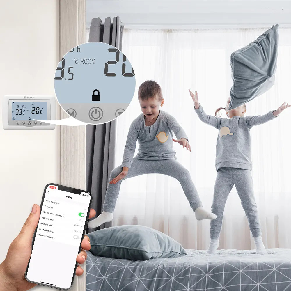 WiFi Thermostat - TELLUR