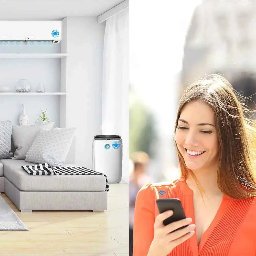 Smart IR WiFi Remote Control & Temperature and Humidity Sensor - TELLUR