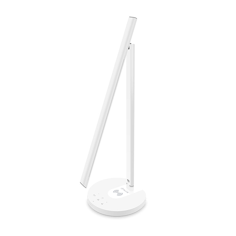 Smart WiFi Desk Lamp, 12W, white, warm, Qi 10W, USB 10W, adjustable - TELLUR