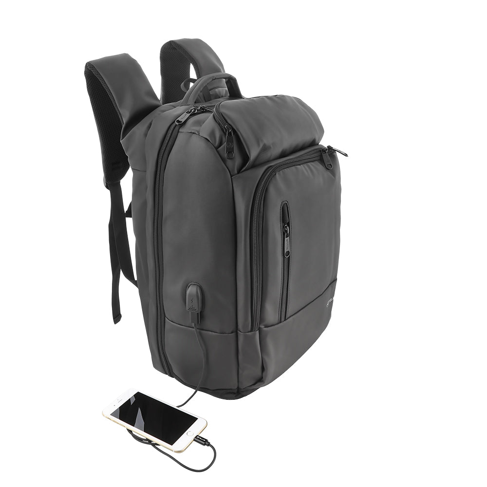 Business XL Laptop Backpack USB, 17.3″ - TELLUR