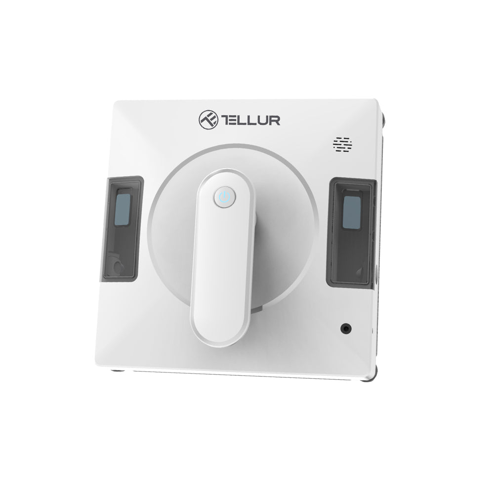 Tellur Smart WiFi Robot Window Cleaner, RWC02, 72W, two water tanks, anti fall, white - TELLUR