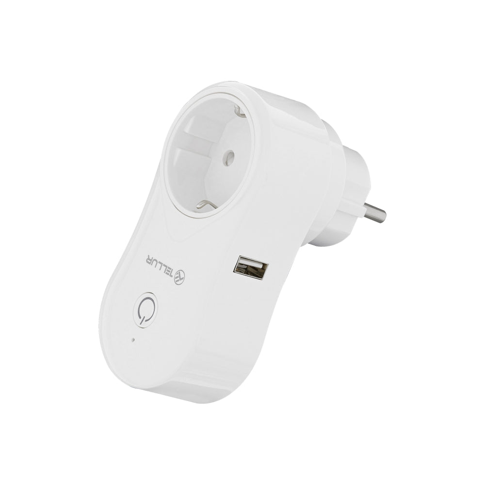 WiFi AC Plug 2400W 10A USB - TELLUR