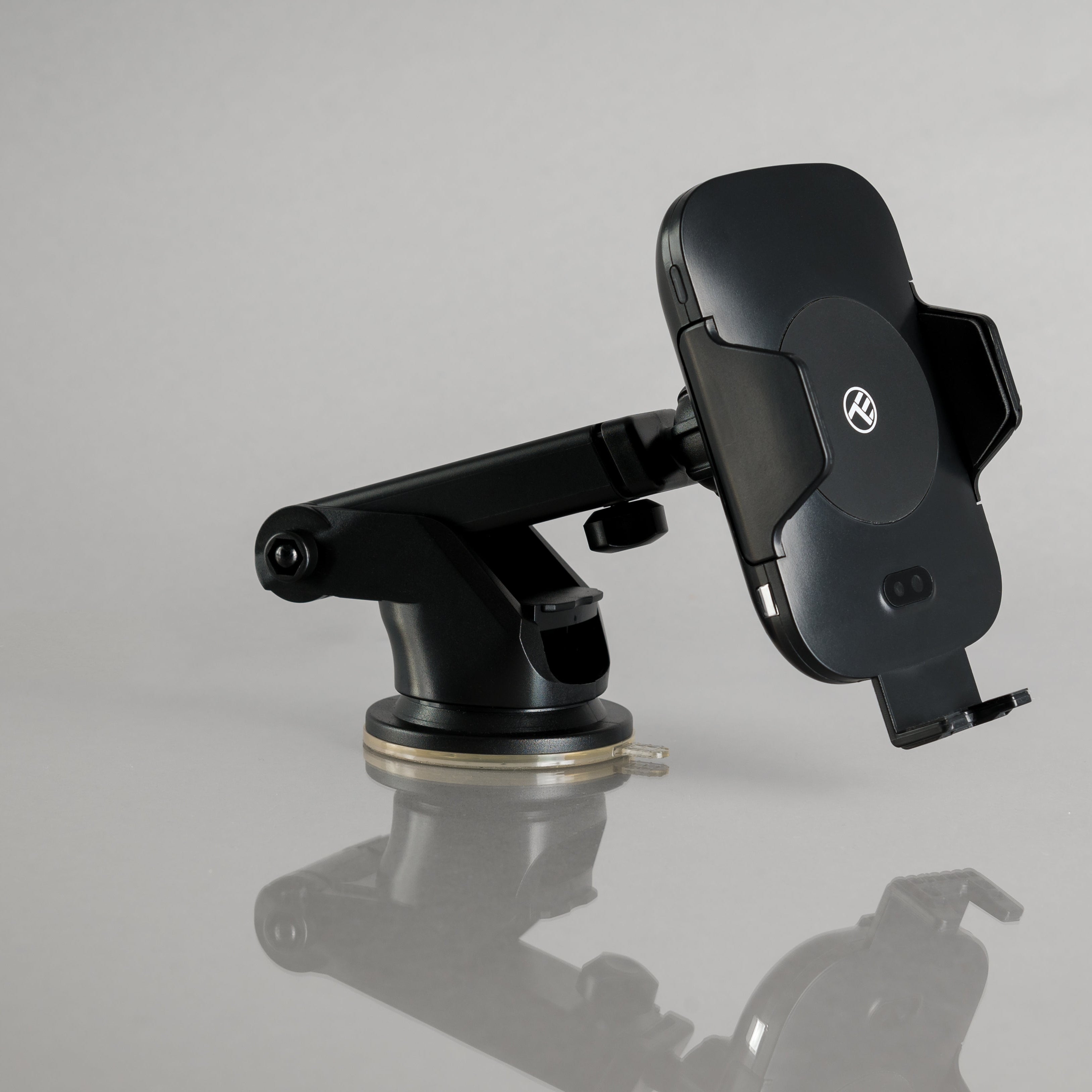 Motorized Holder with Qi Certified Wireless Car Charger - TELLUR