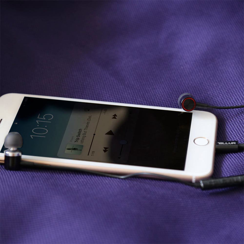 Apple MFI Certified Lightning (for iPhone) In-ear Headphones - TELLUR