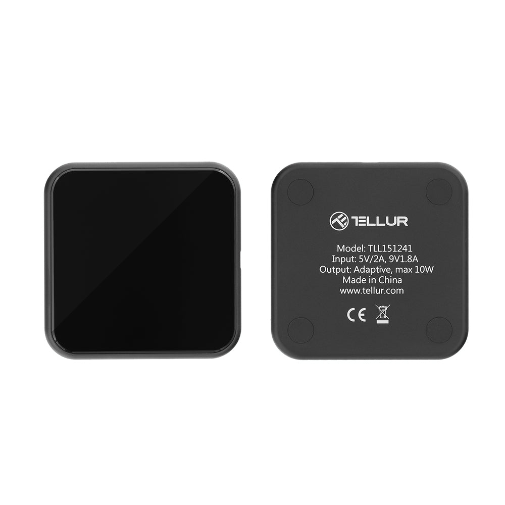 Qi Slim Wireless Fast Charging Pad - TELLUR
