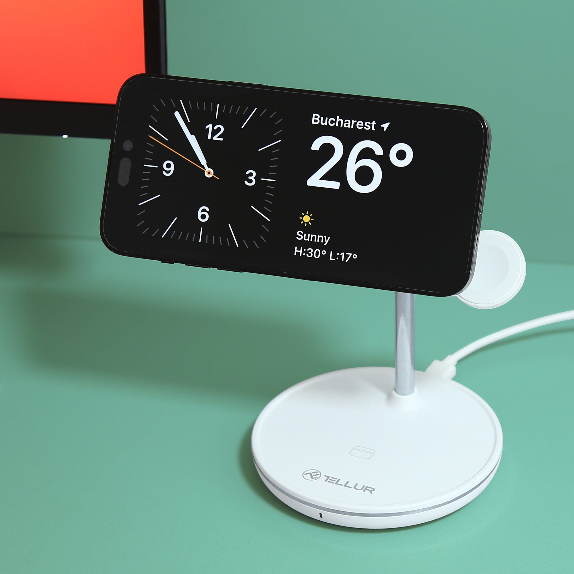 3-in-1 MagSafe certified wireless desk charger - TELLUR