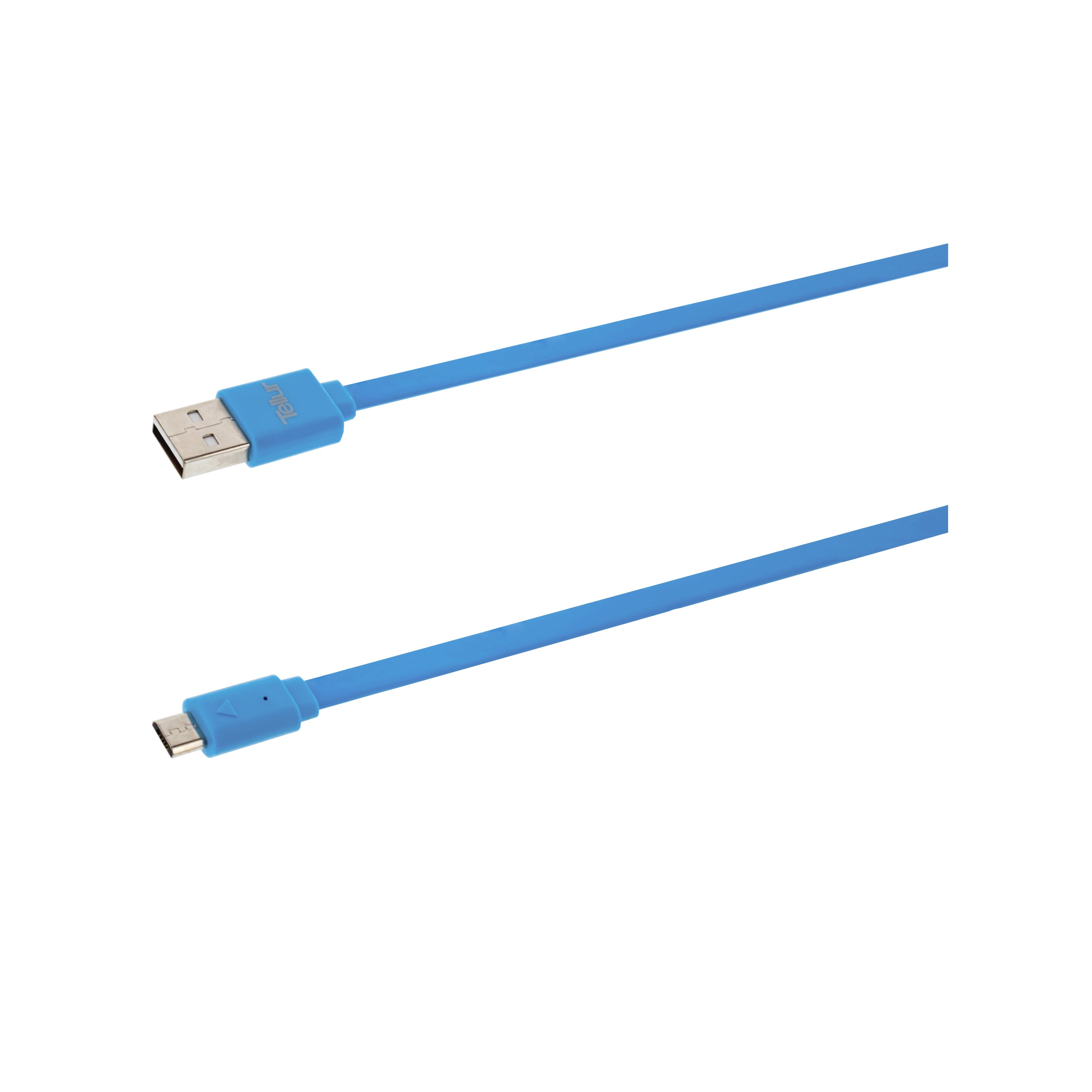 Flat Micro USB Cable, 1m - TELLUR