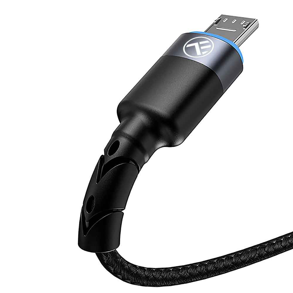 Data cable USB to Micro USB with LED light, 1.2m - TELLUR