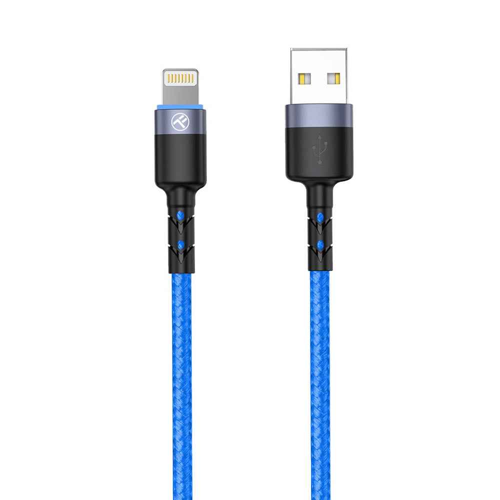 USB to Lightning Cable with LED Light, 3A, 1.2m – Tellur - TELLUR
