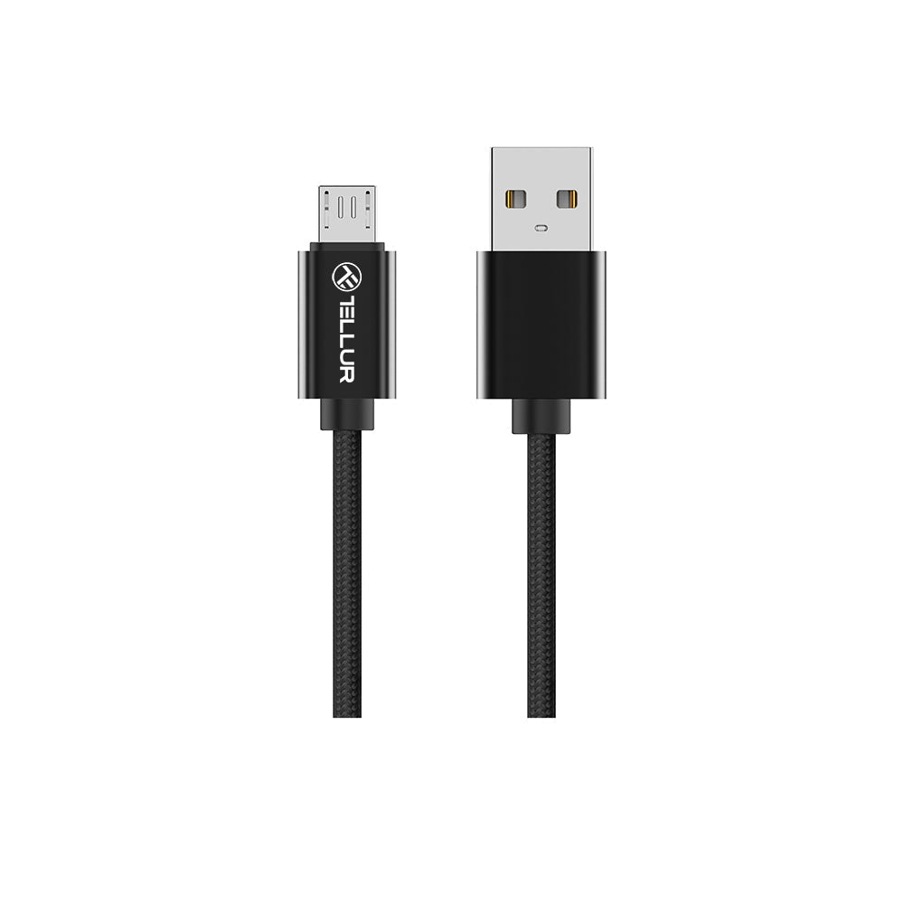 Braided Micro USB Cable, 1m - TELLUR