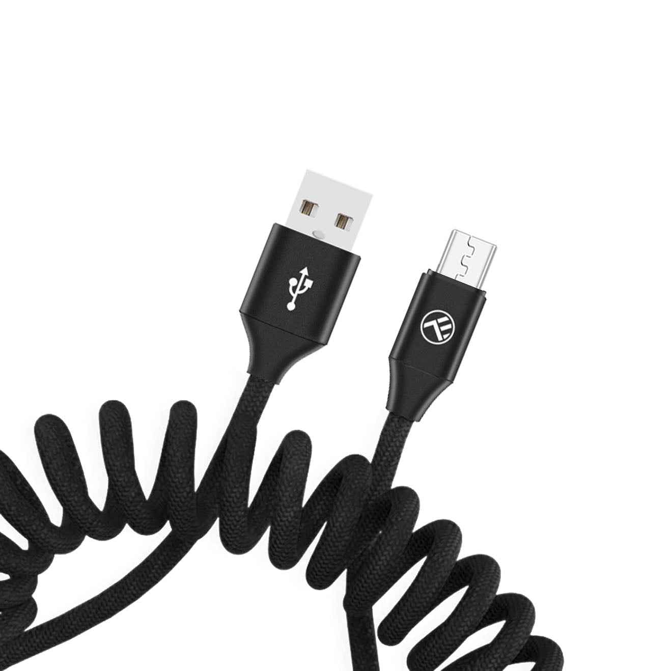 Extendable USB to Micro USB cable, 2A, 1.8m - TELLUR