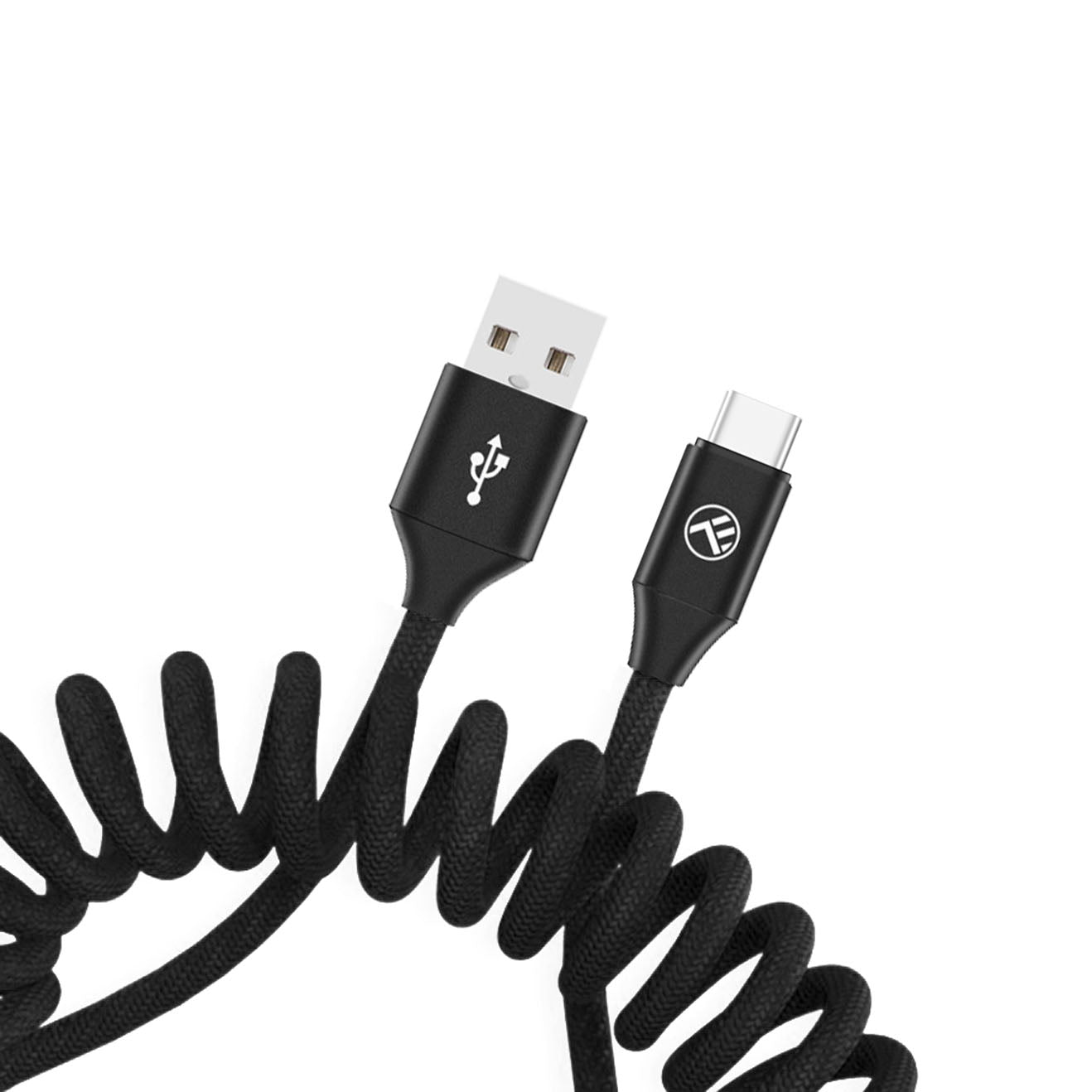 Extendable USB to Type-C Cable, 3A, 1.8m - TELLUR