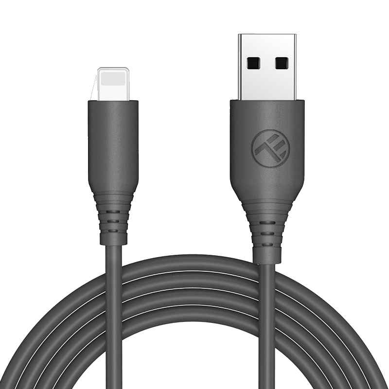Silicone USB to Lightning cable, 3A, 1m - TELLUR