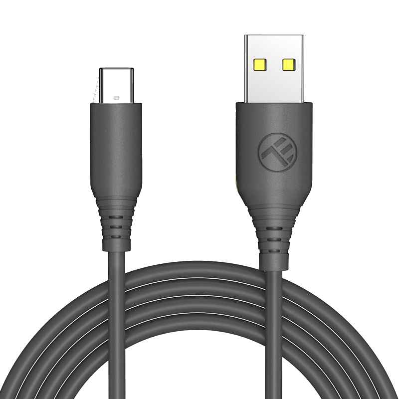 Silicone USB to Type-C cable, 3A, 1m - TELLUR
