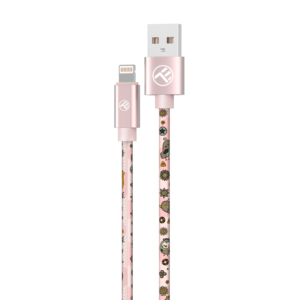 Graffiti USB to Lightning cable, 3A, 1m - TELLUR
