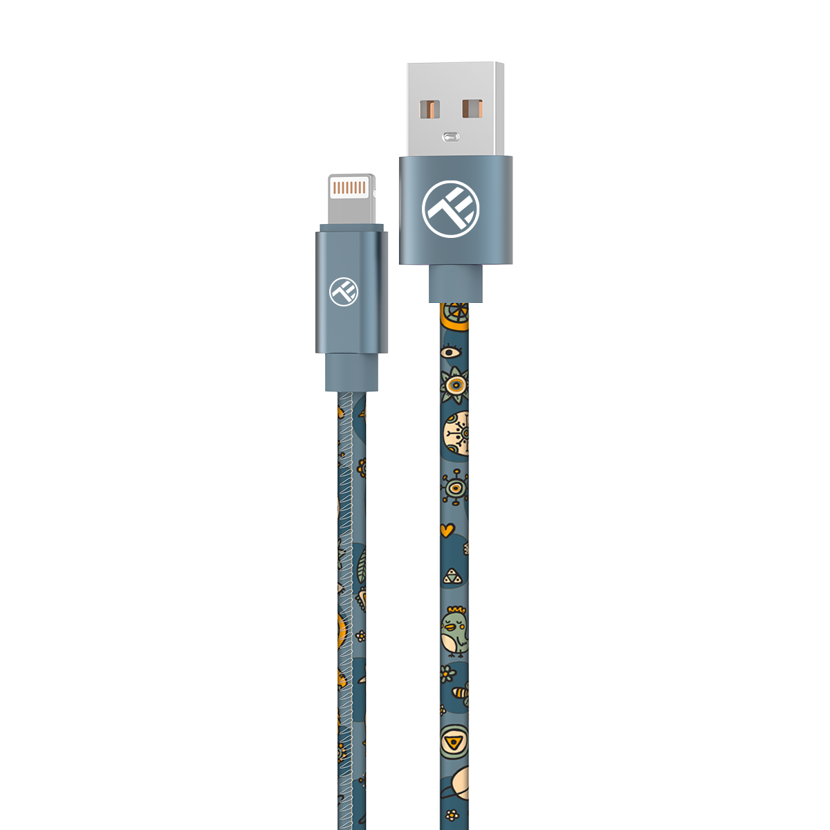 Graffiti USB to Lightning cable, 3A, 1m - TELLUR