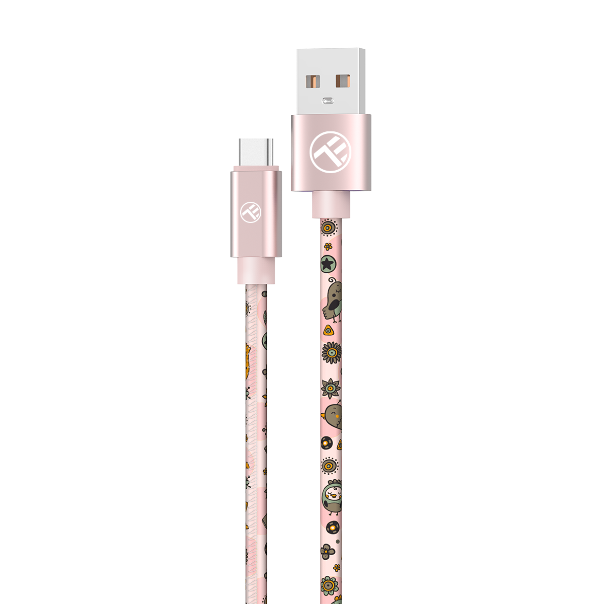 Graffiti USB to Type-C cable, 3A, 1m - TELLUR