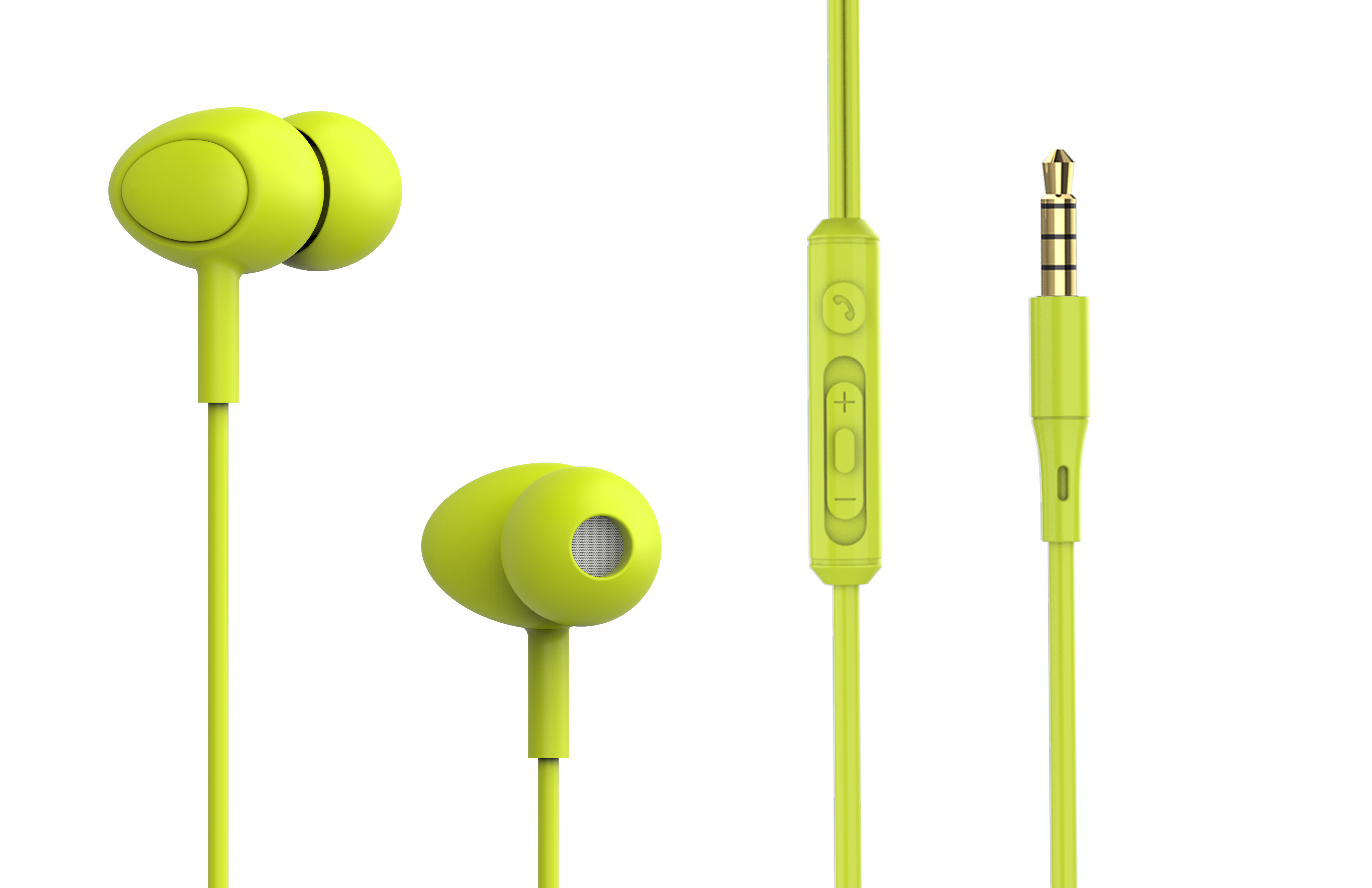 Gamma wired in-ear headphones with microphone - TELLUR