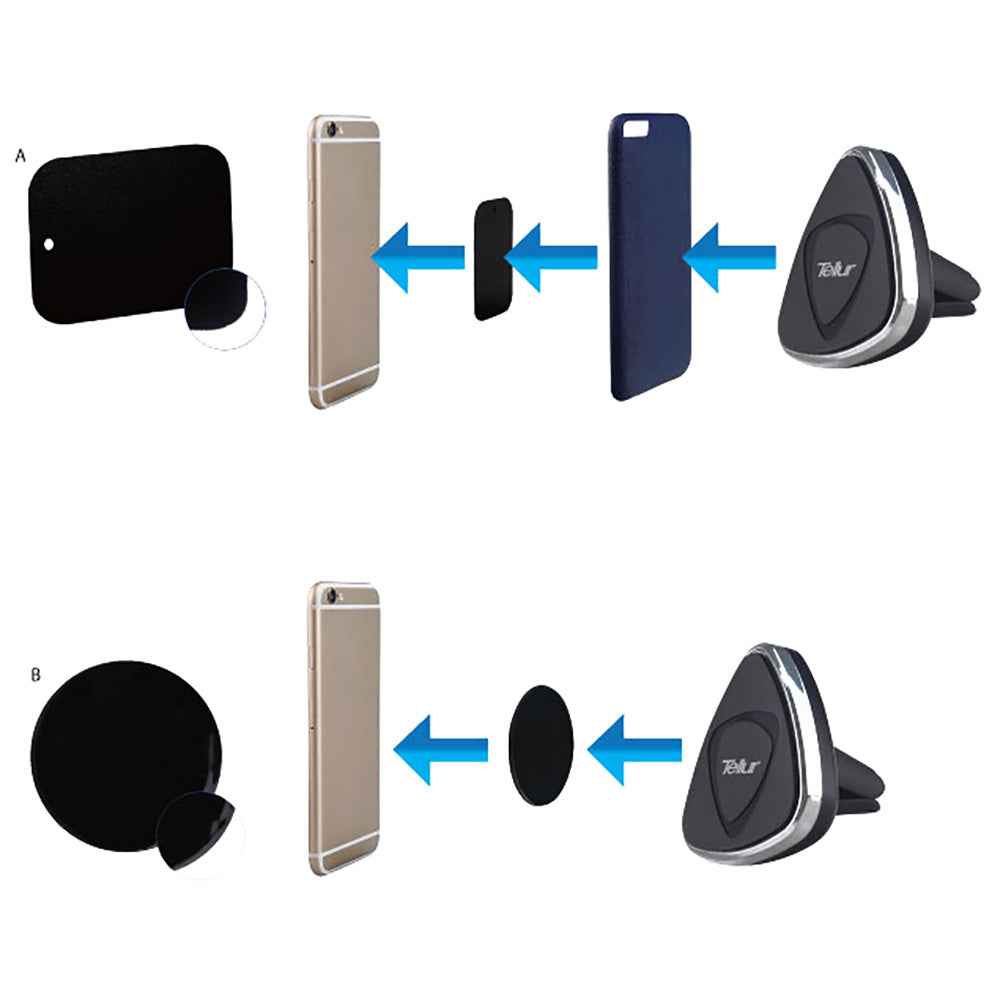 Phone Air Vent Magnetic Car Holder - TELLUR