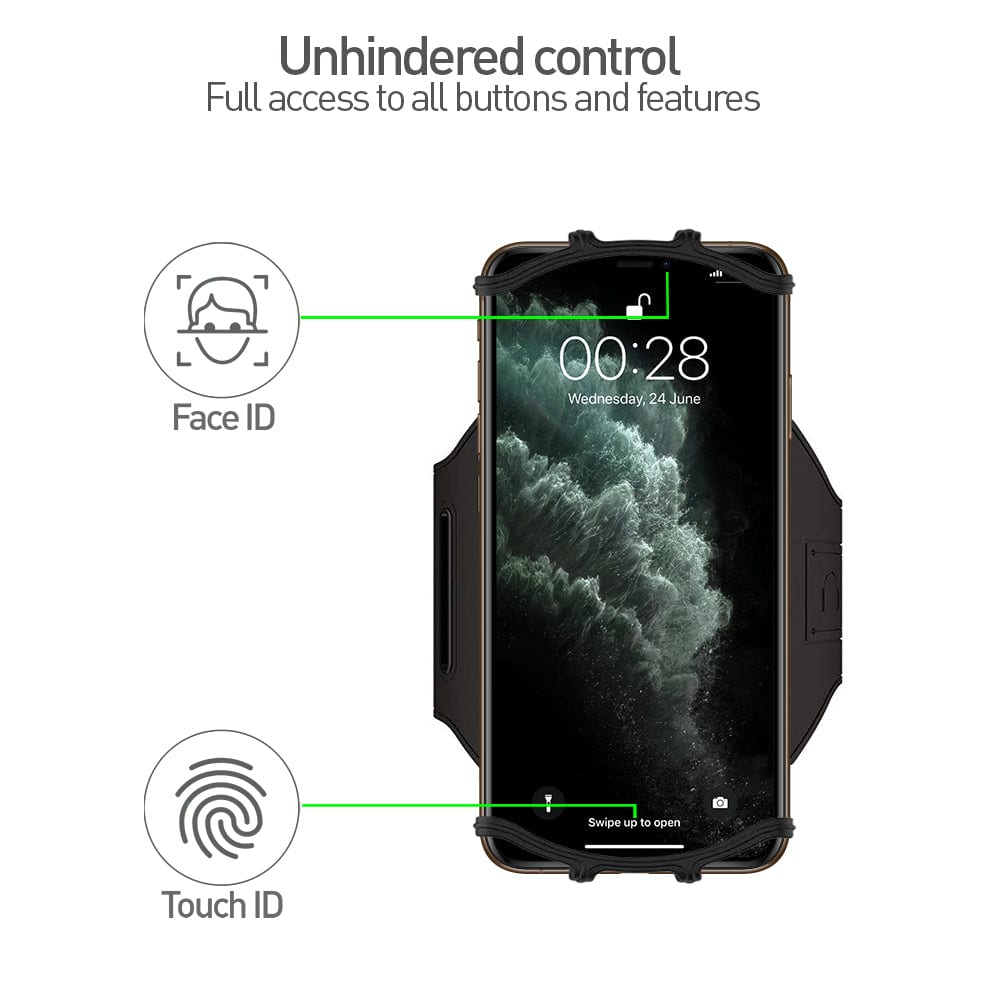 A100 Detachable smartphone armband 4"-6.5" - TELLUR