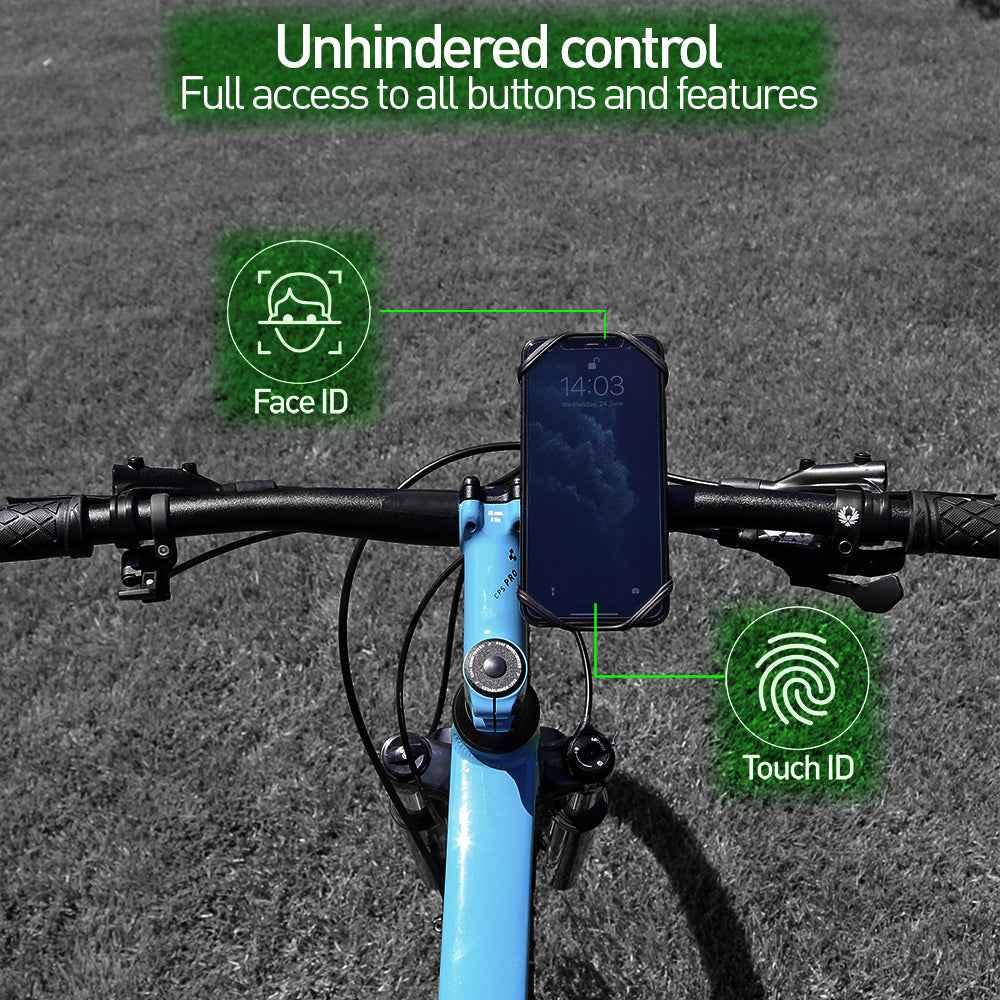 BPH100 bike phone holder 4"-6.5" - TELLUR