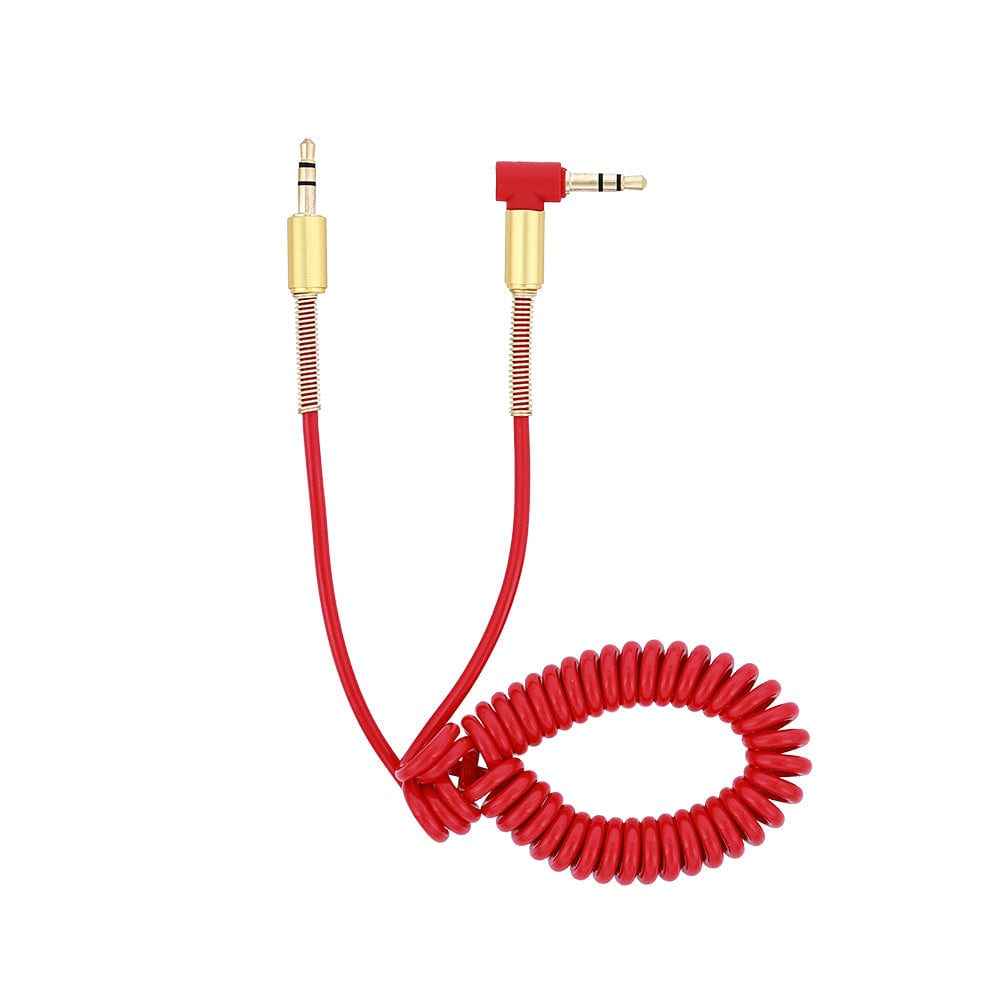 3.5mm Auxiliary Stretchable Audio Cable - TELLUR