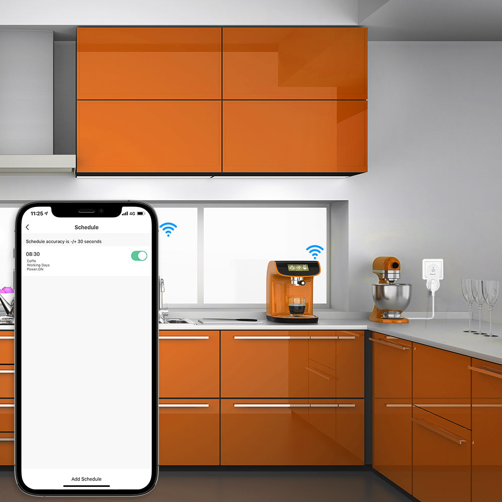 WiFi AC Plug 2400W 10A USB - TELLUR