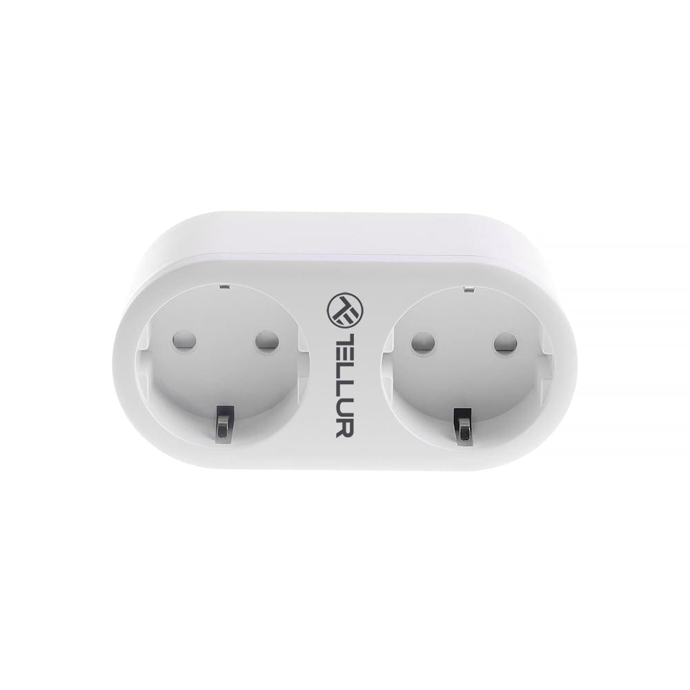 WiFi Smart AC socket, 2 ports, 16A - TELLUR