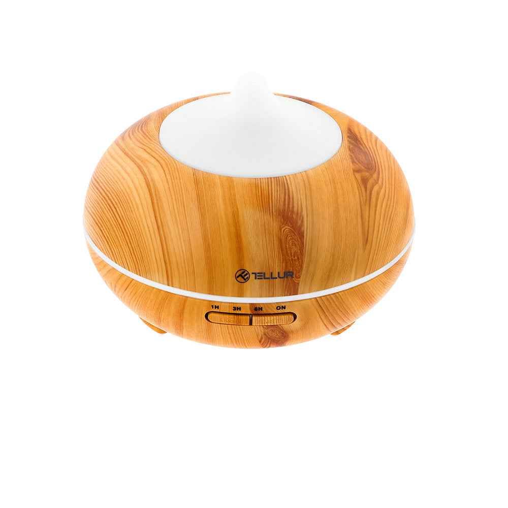 WiFi Smart Aroma Diffuser, 300ml, LED, Brown - TELLUR