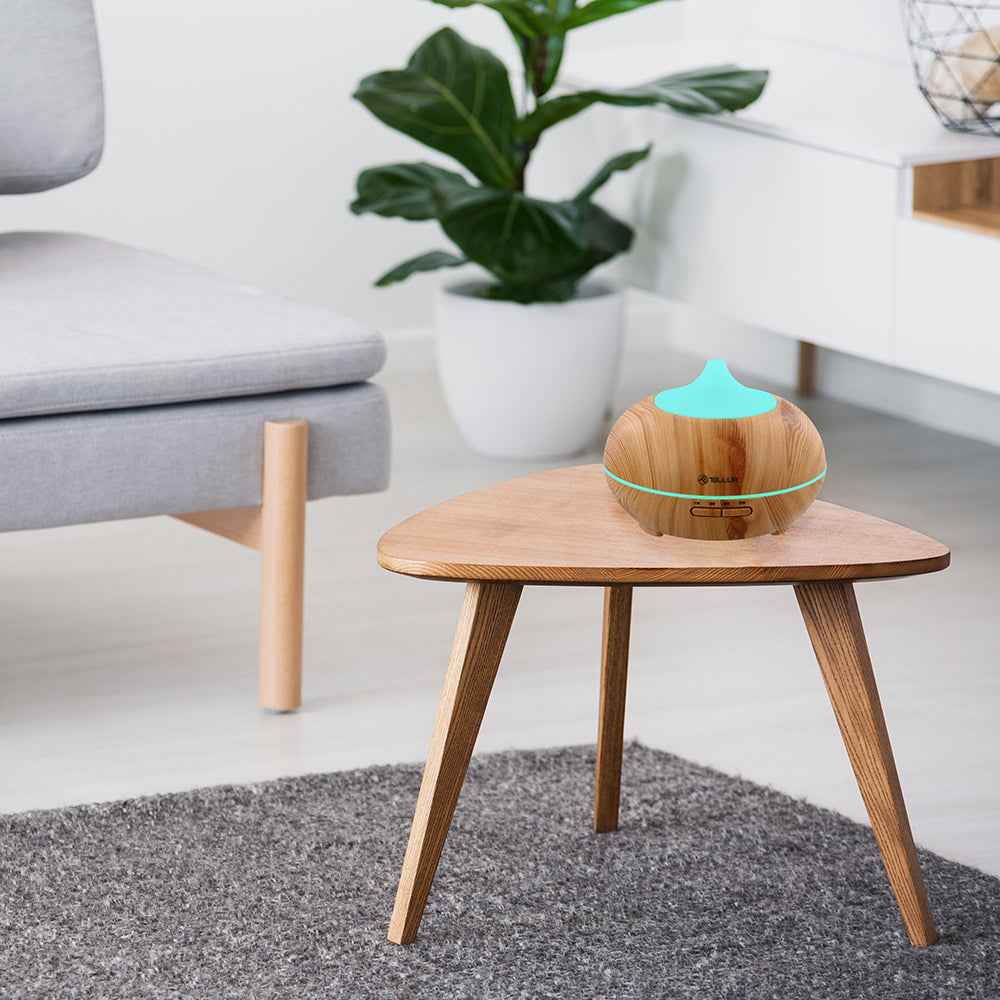 WiFi Smart Aroma Diffuser, 300ml, LED, Brown - TELLUR