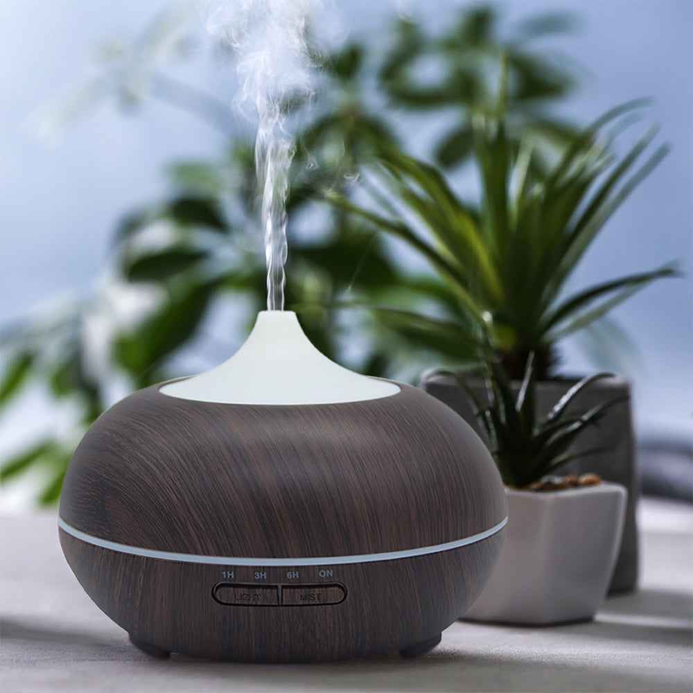 WiFi Smart Aroma Diffuser, 300ml, LED, Dark Brown - TELLUR