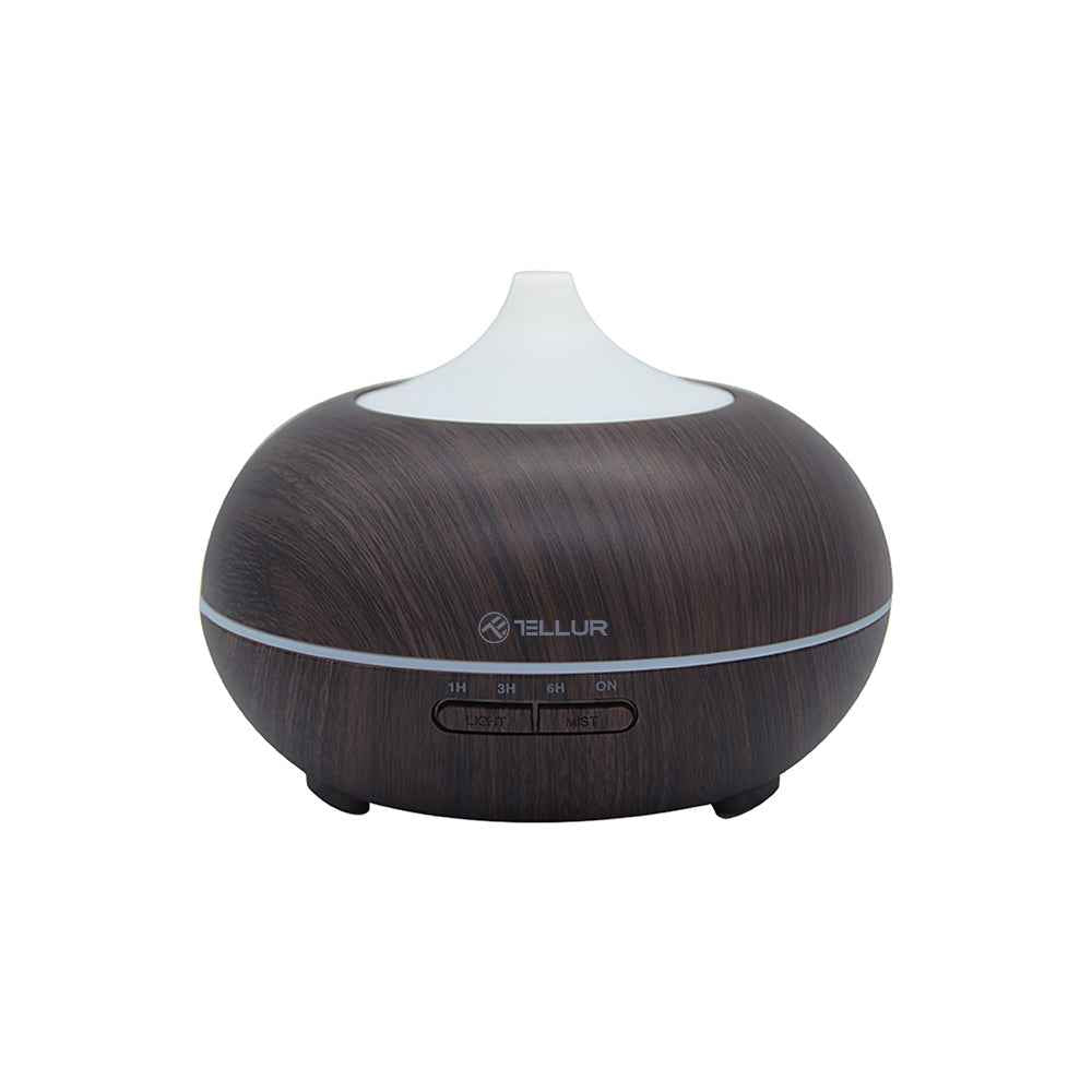 WiFi Smart Aroma Diffuser, 300ml, LED, Dark Brown - TELLUR