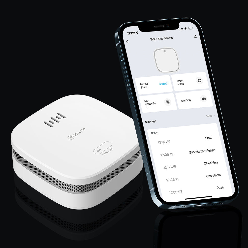 WiFi Smoke Sensor - TELLUR