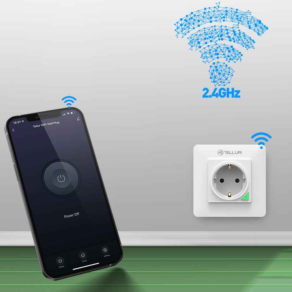 WiFi Wall Plug - TELLUR
