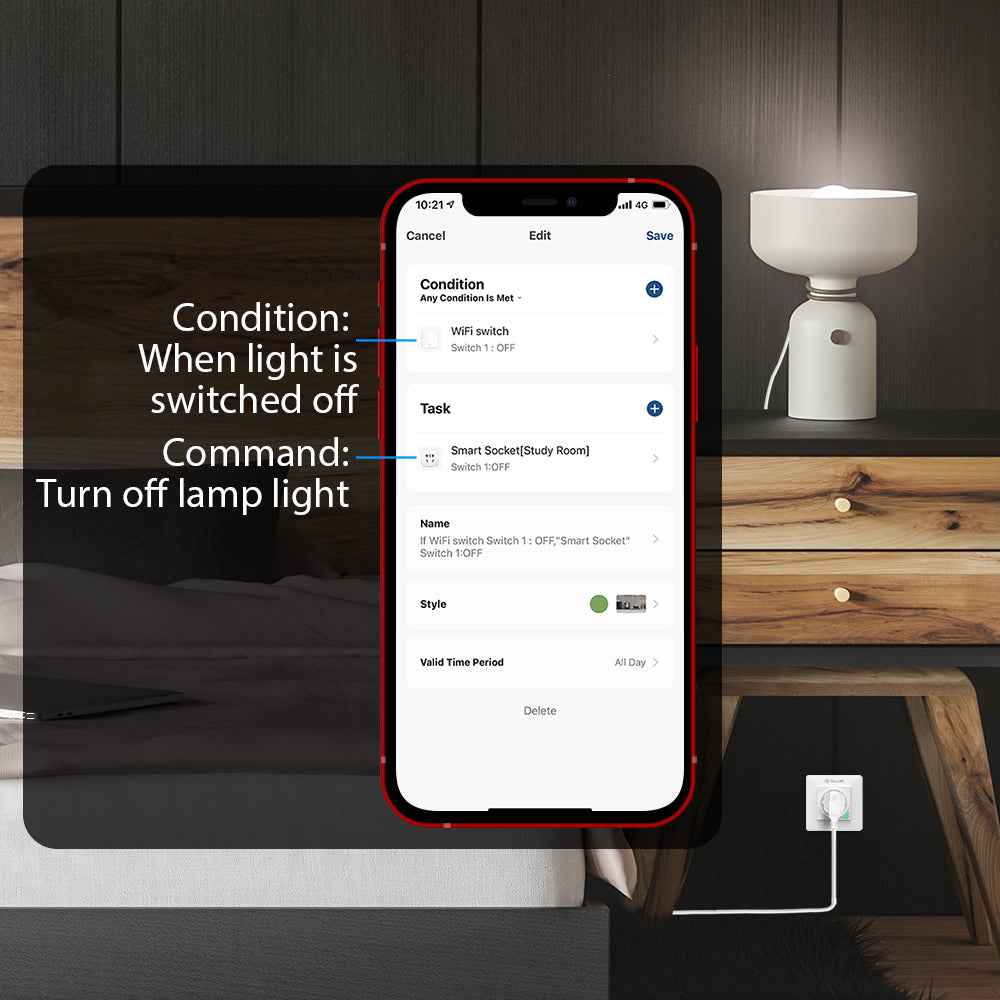 WiFi Wall Plug - TELLUR
