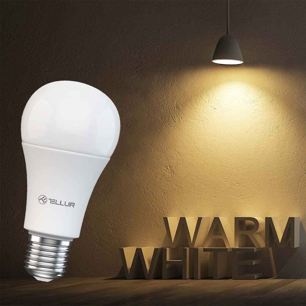 WiFi Bulb E27 10W White dimmable - TELLUR