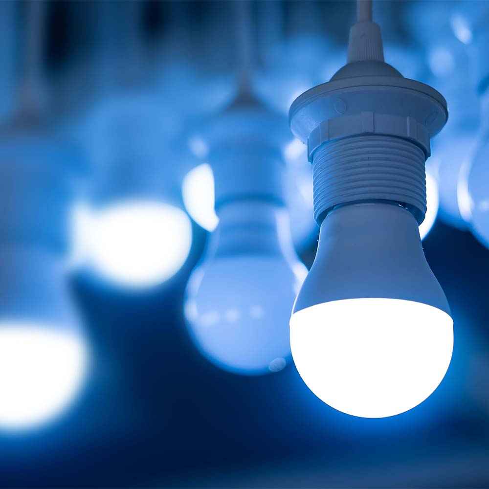 WiFi Smart Bulb E27, 9W, white/warm, dimmer - TELLUR