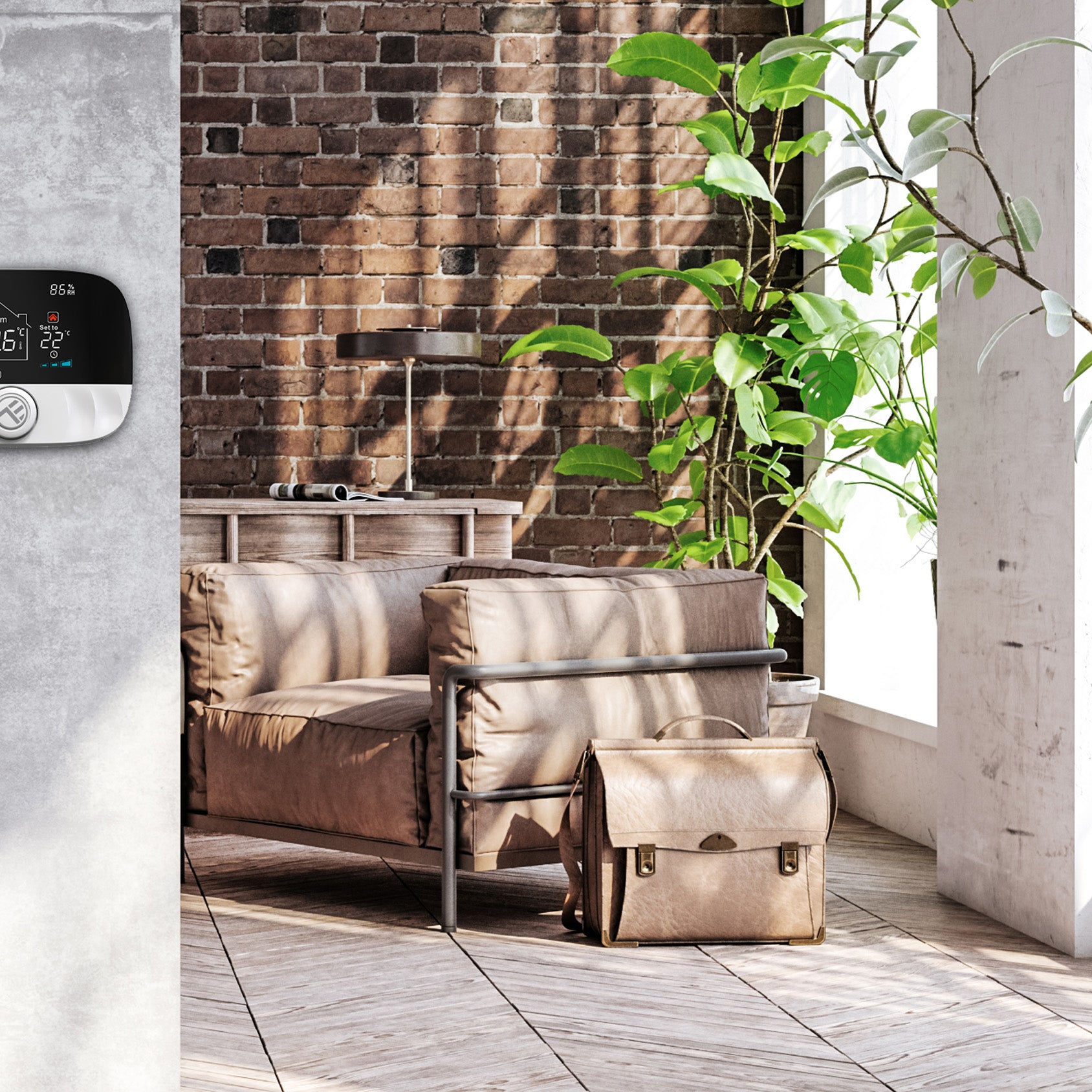 Smart WiFi Ambient Thermostat, TSH02 - TELLUR