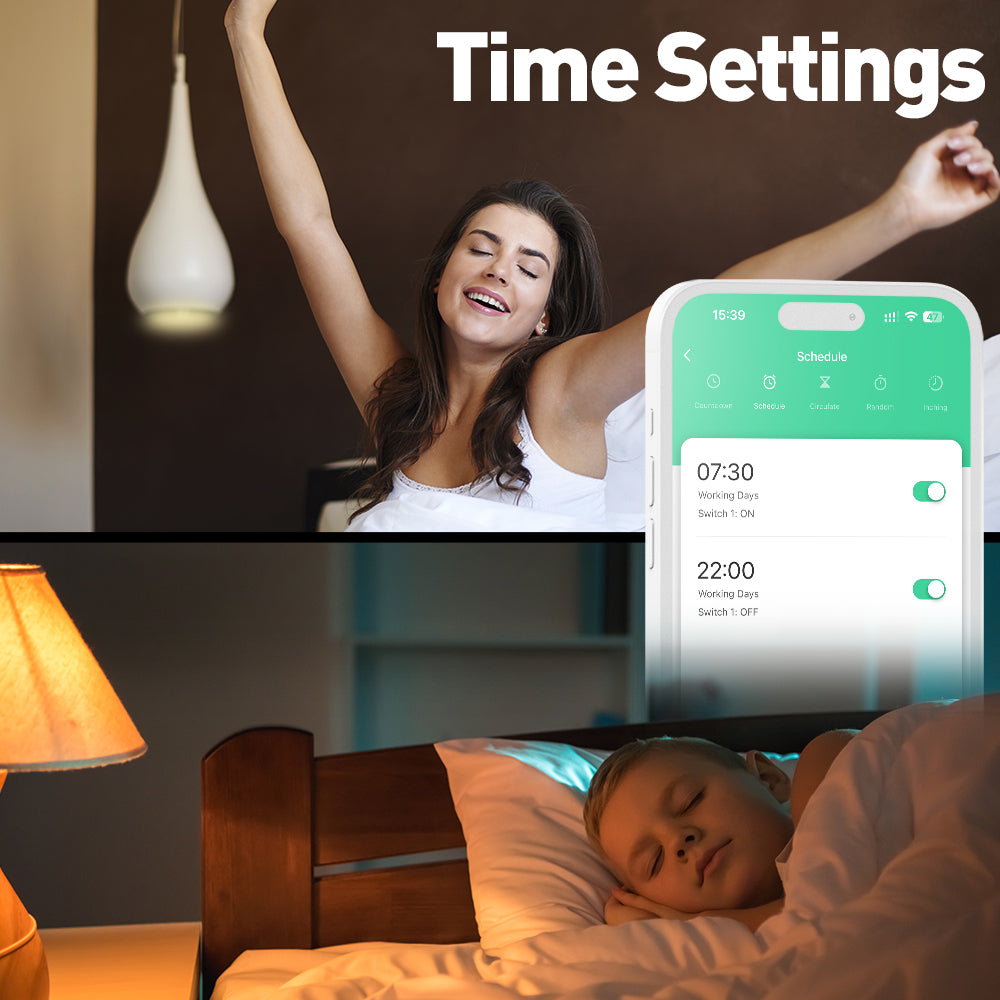 Smart WiFi Wall Plug, 3600W, 16A, PD20W, USB 18W, energy reading, white - TELLUR