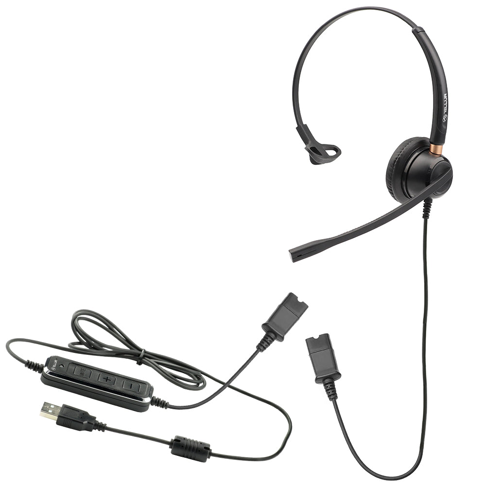 Wired headset Voice 510N, Monaural, USB - TELLUR